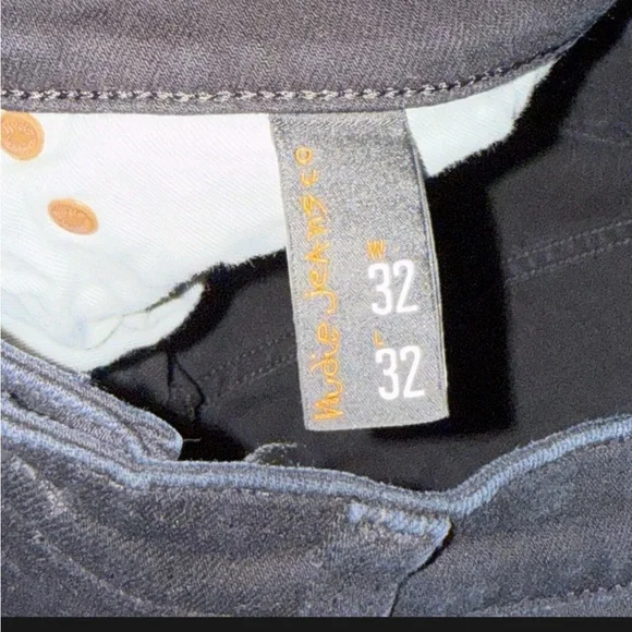 Nudie Jeans Men's Jeans - Blue, Light Blue, Gray, Black - Picture 7 of 13